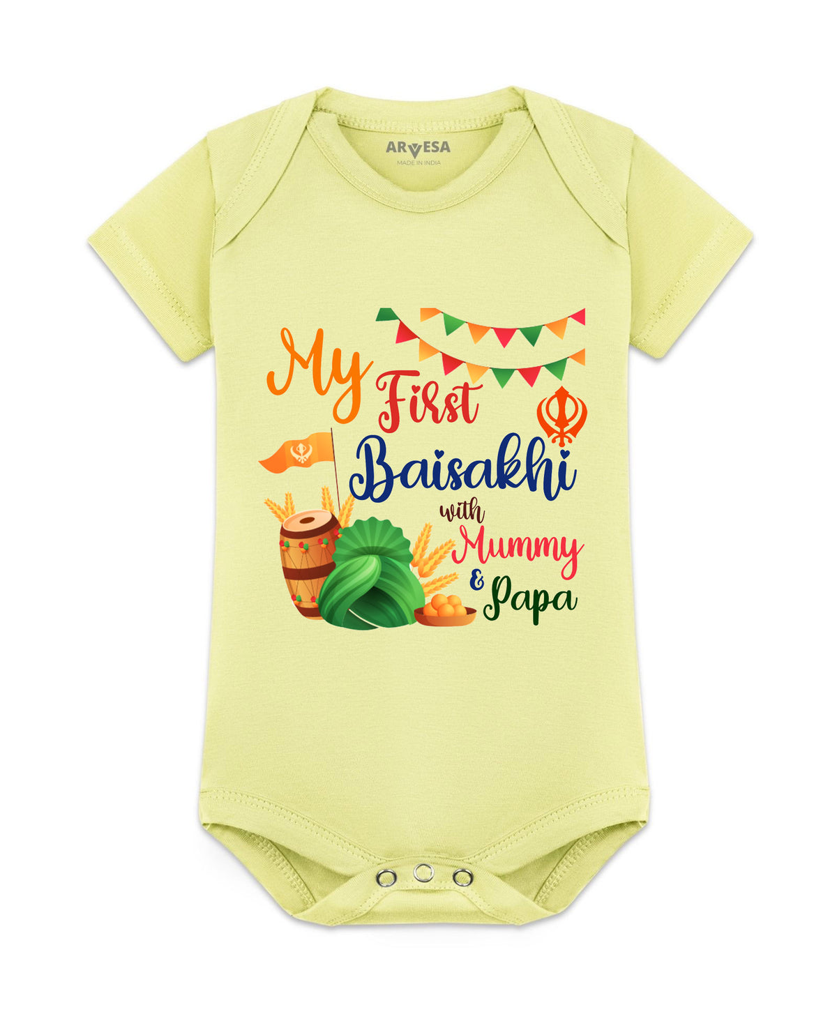 No | My First Baisakhi - Romper