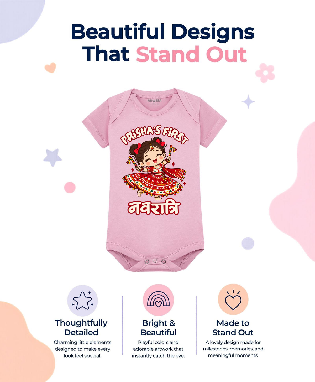 Yes | My First Navratri - Romper