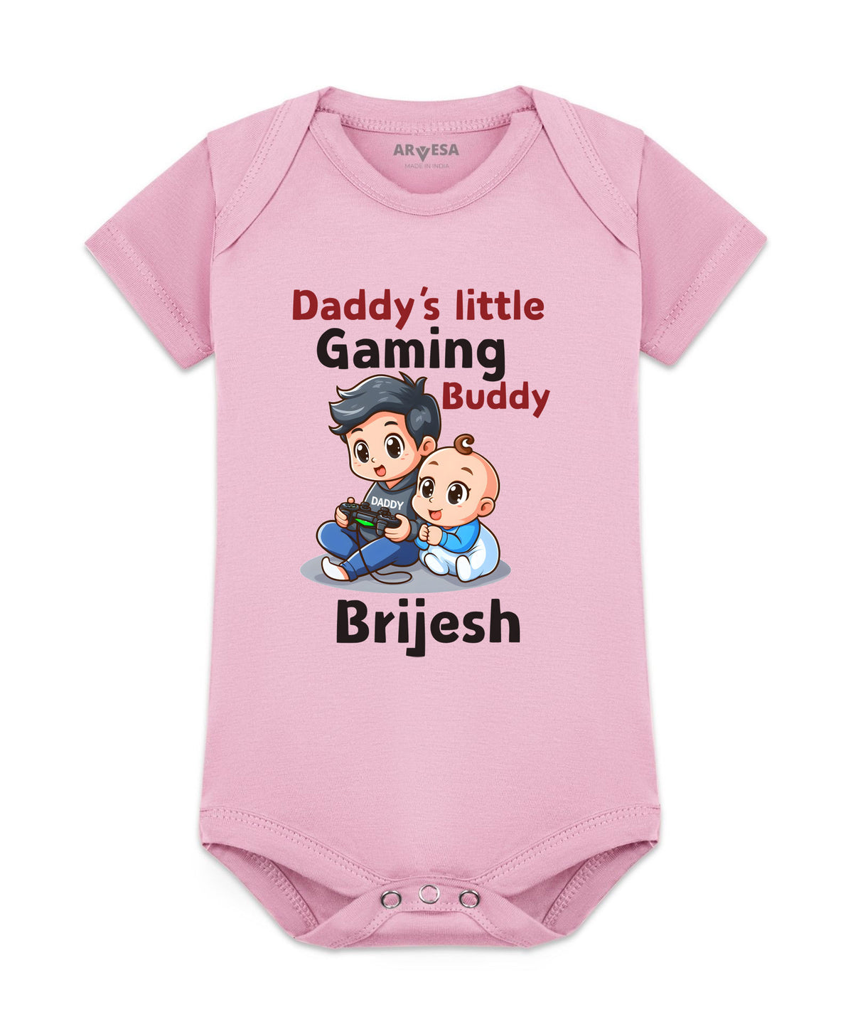 Yes | Daddy Little Gaming Buddy - Romper