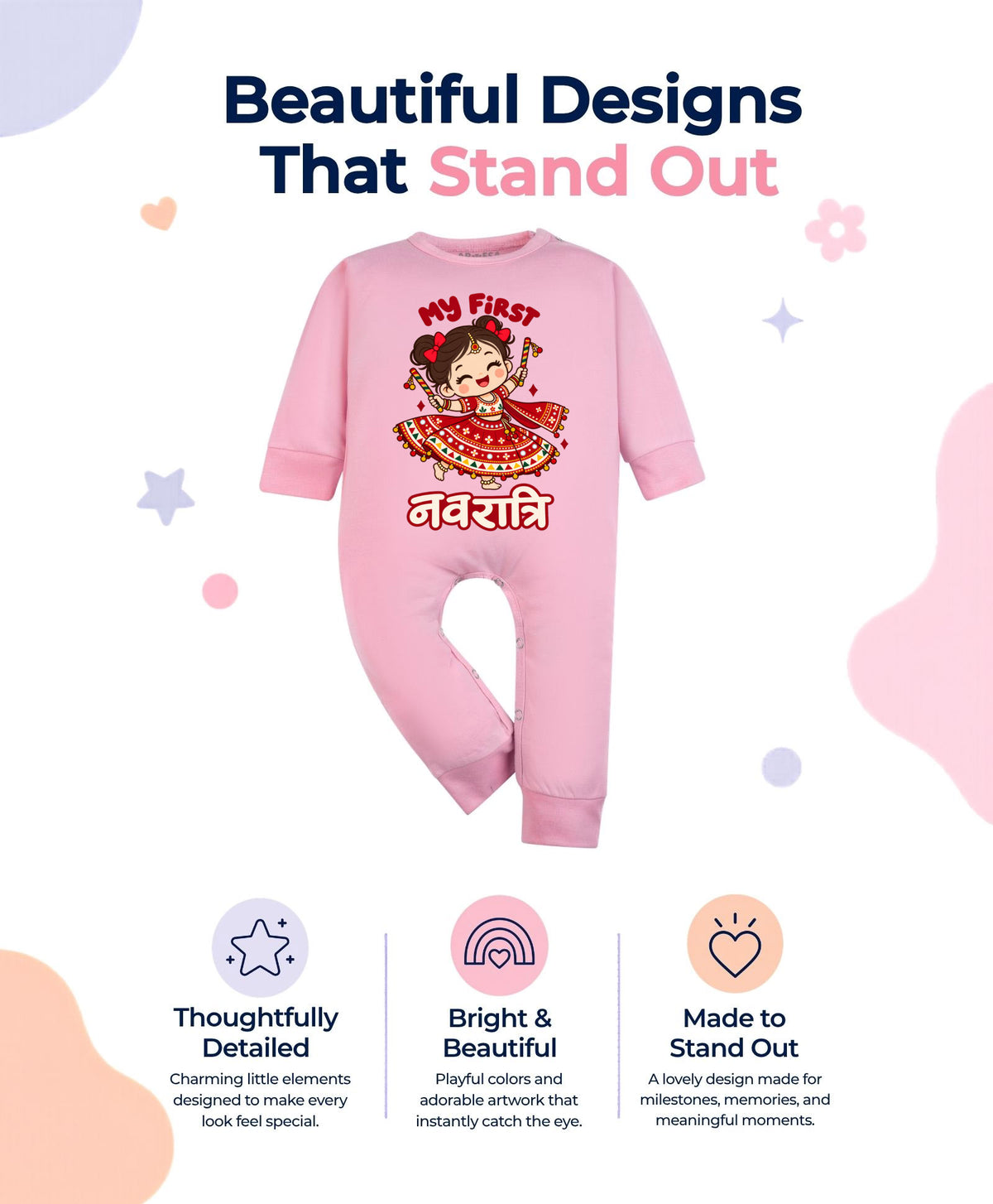No | My First Navratri - Jumpsuit