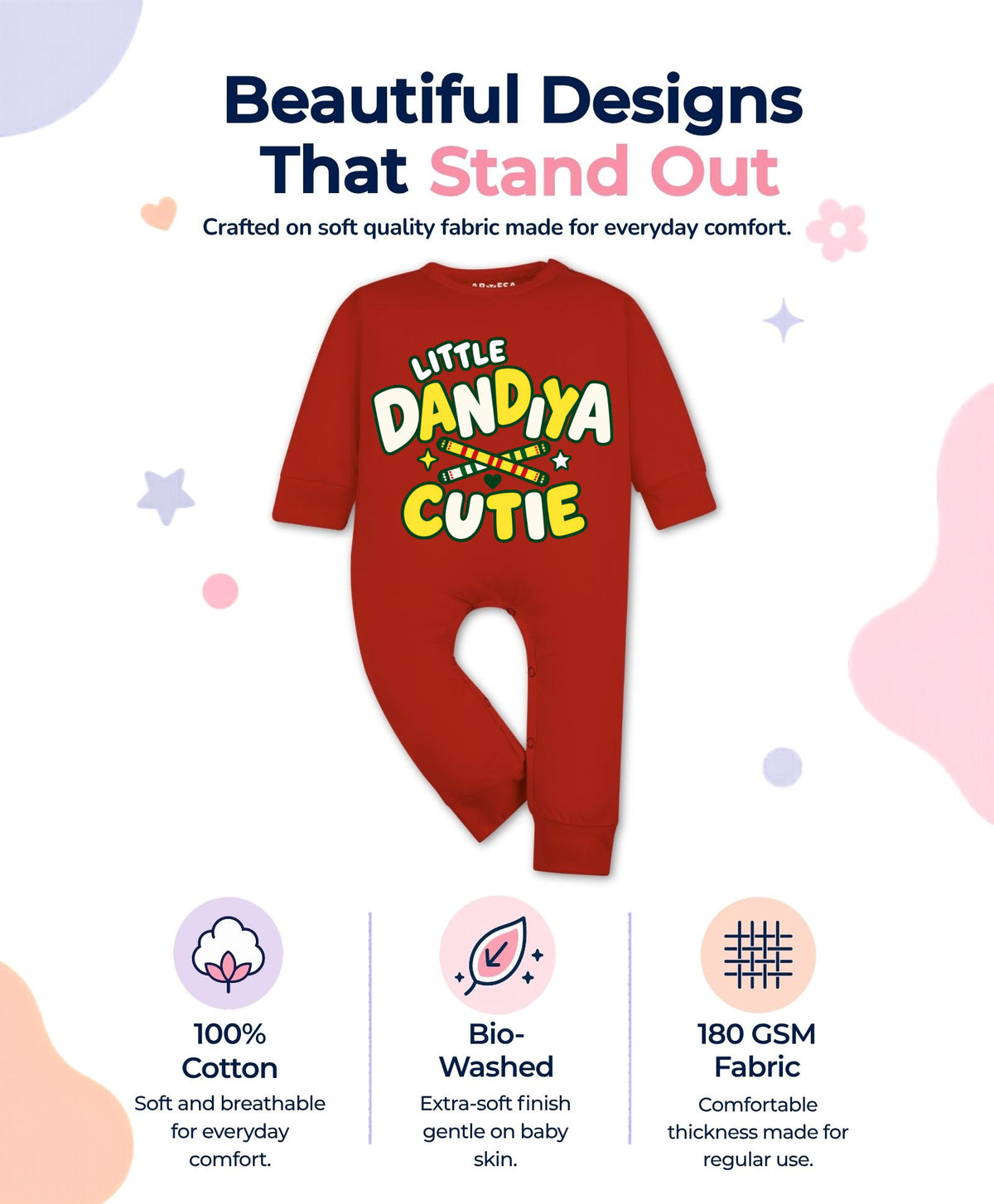 Little Dandiya Cutie Navratri - Jumpsuit