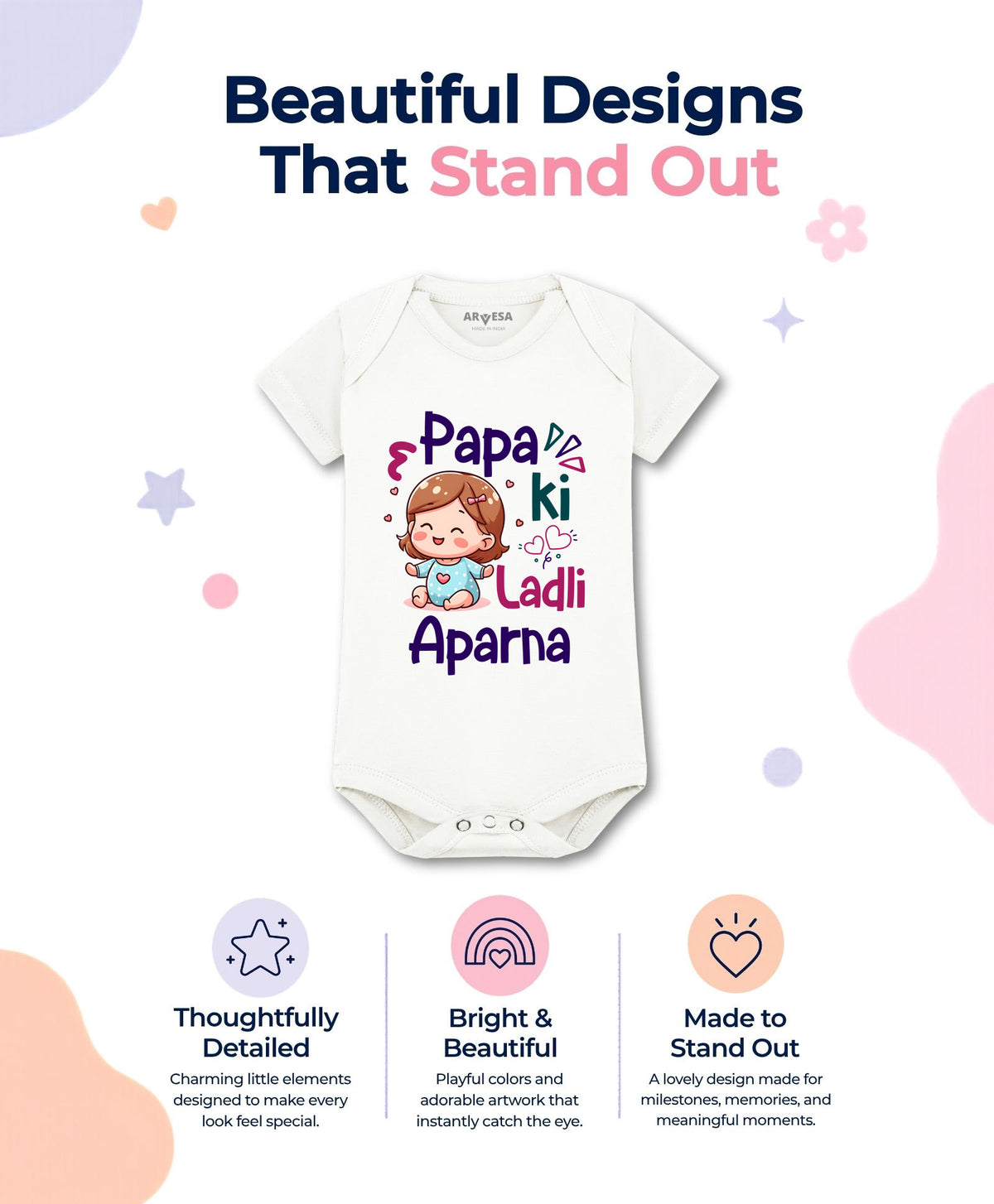 Yes | Papa Ki Ladli Dad - Romper