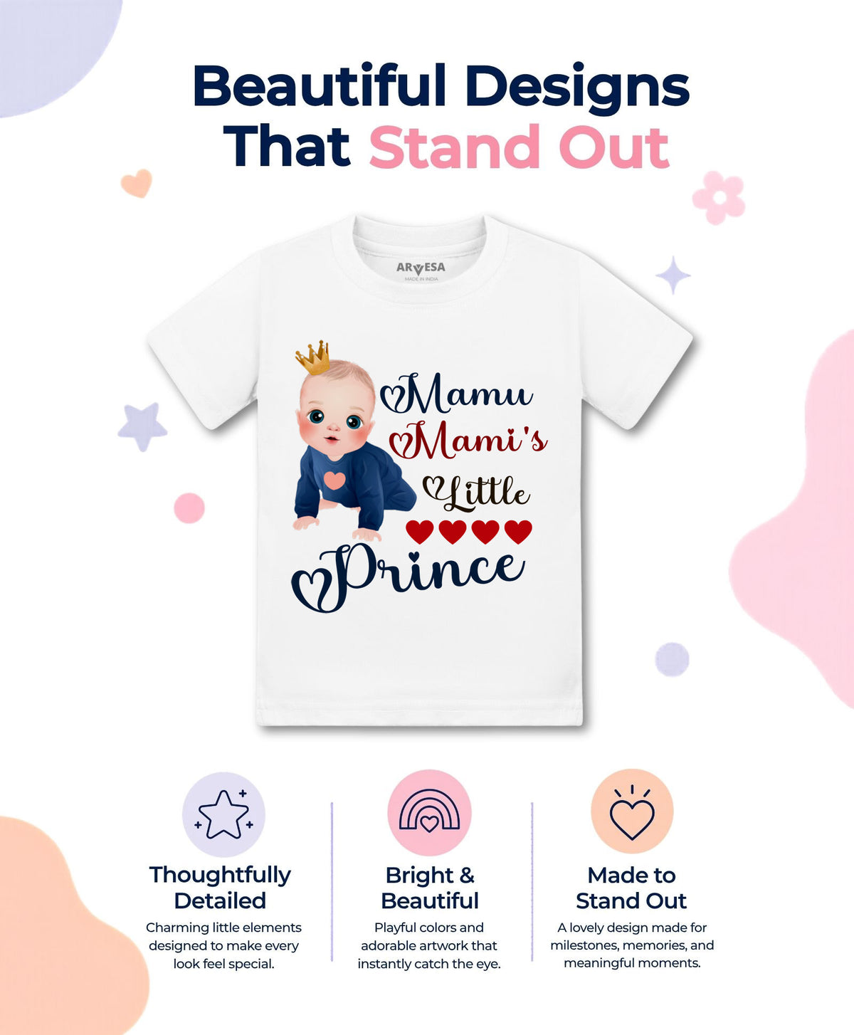 No | Mamu Mami'S Little Prince - T-shirt
