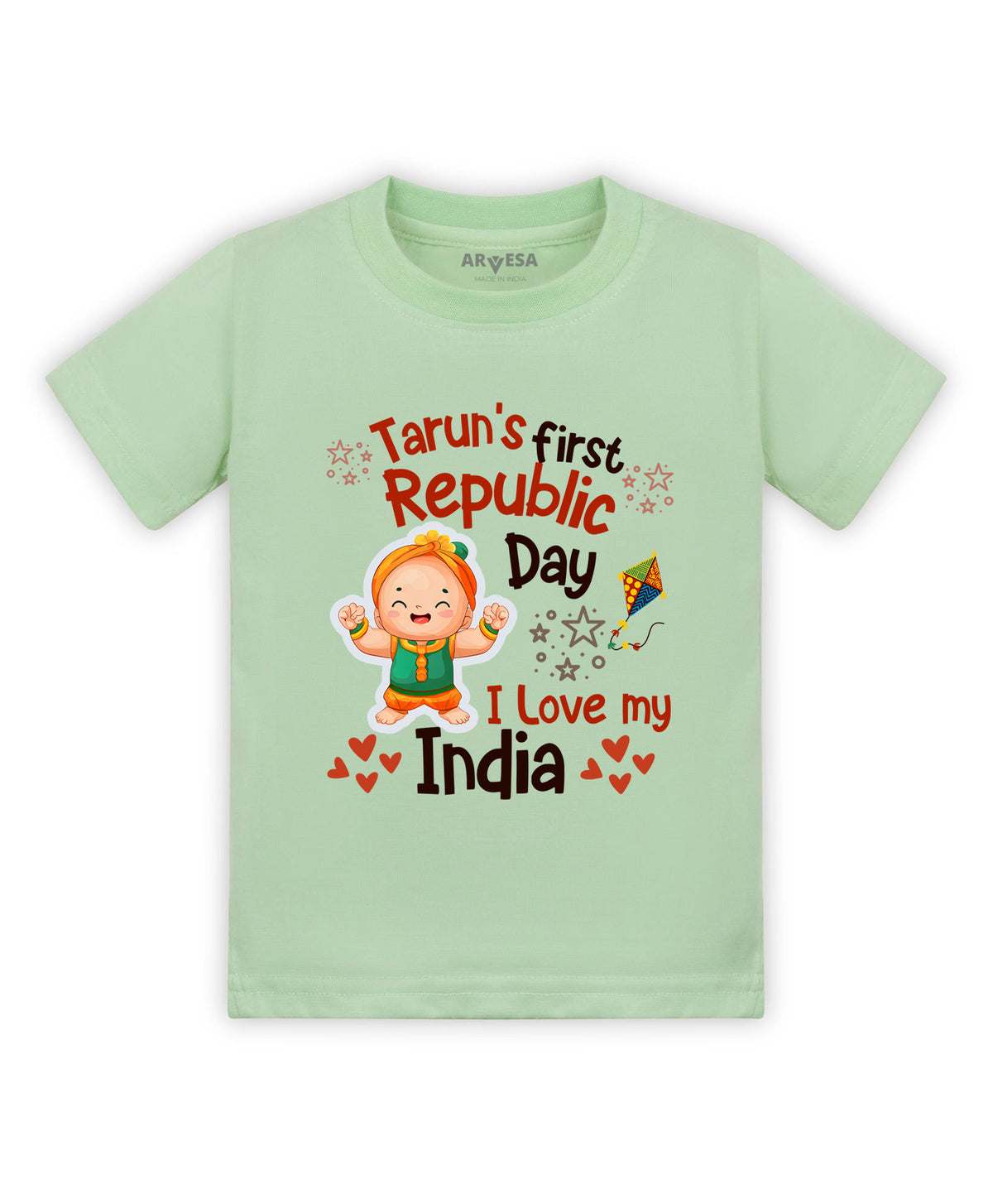 Yes | My First Republic Day - T-shirt
