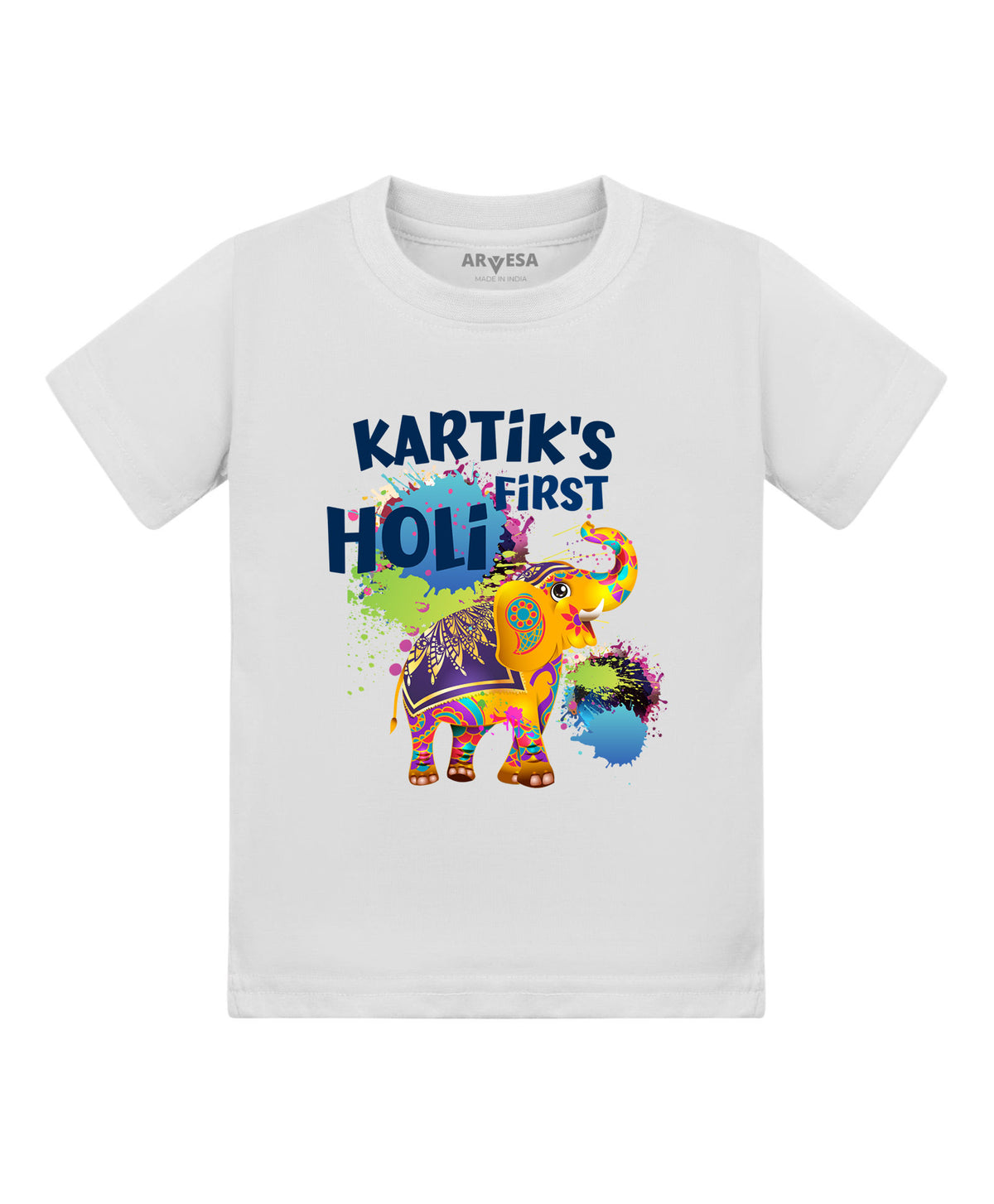 Yes | My First Holi - T-shirt