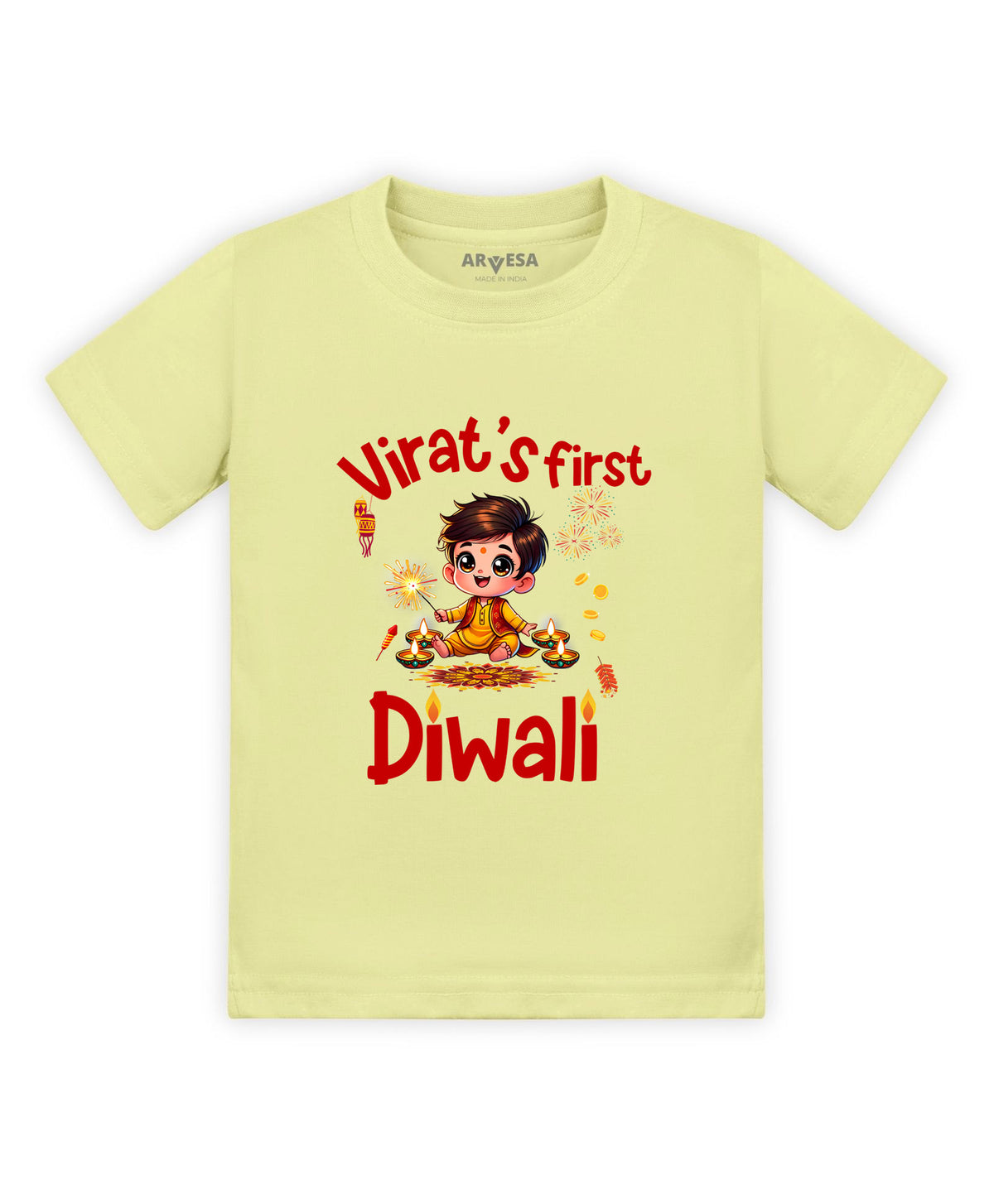 Yes | My First Diwali - T-shirt