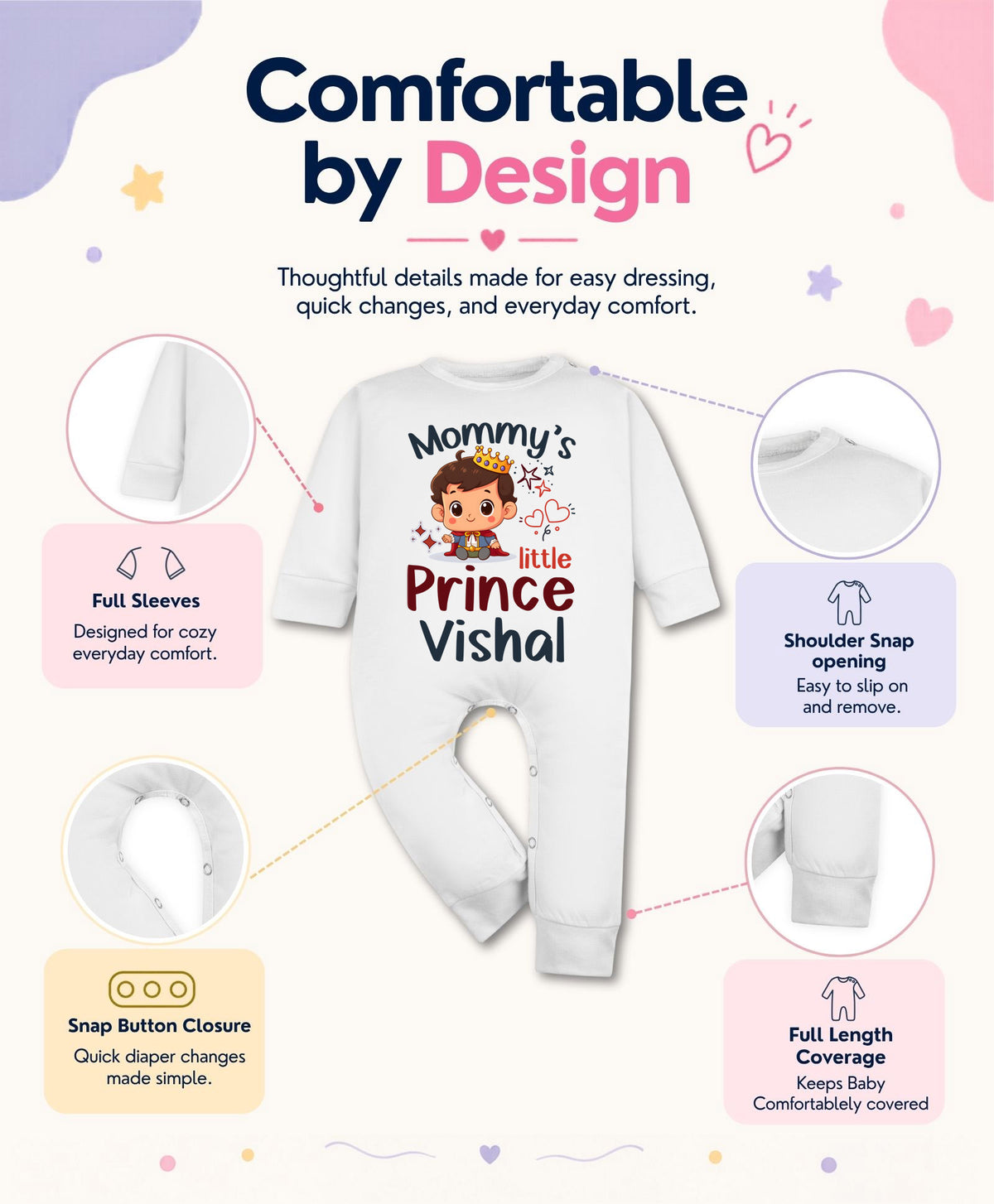 Yes | Mommy Little Prince - Jumpsuit