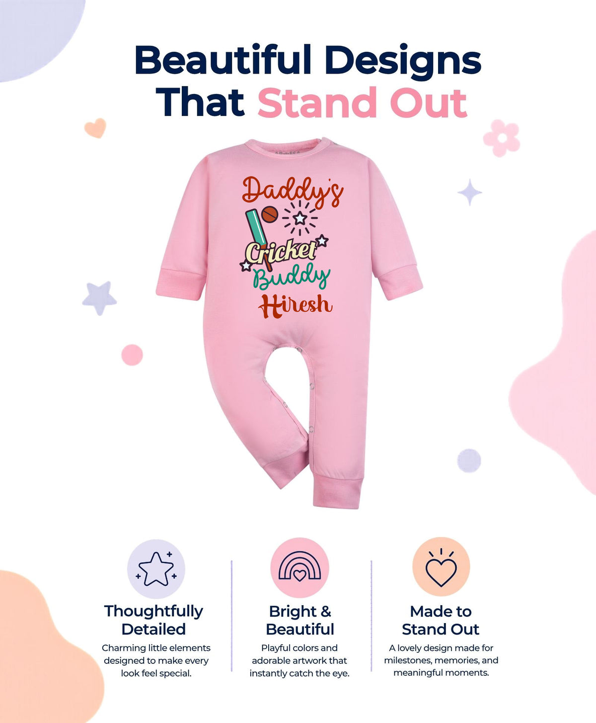 Yes | Daddy Cricket Buddy - Jumpsuit