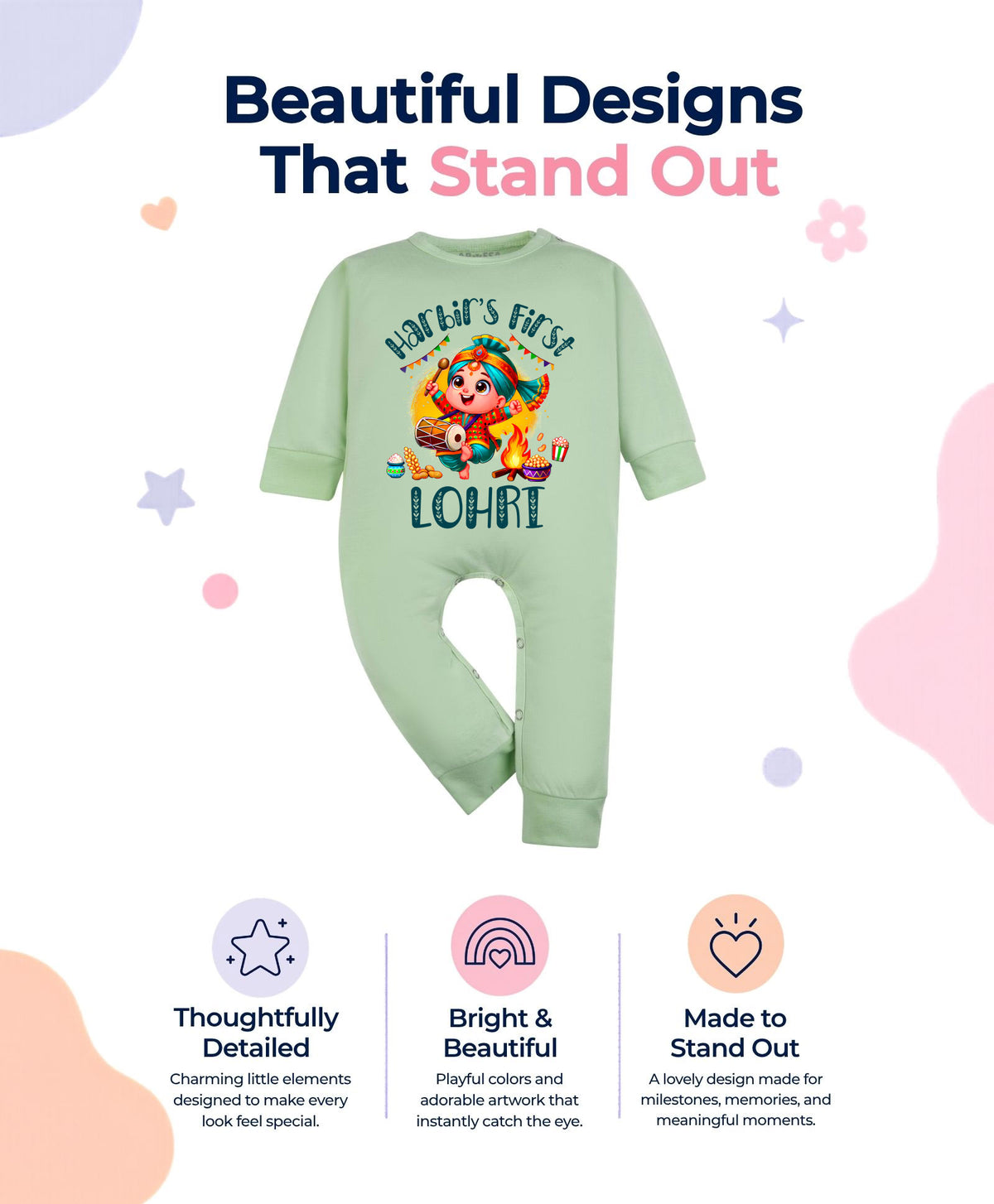 Yes | My First Lohri - Jumpsuit