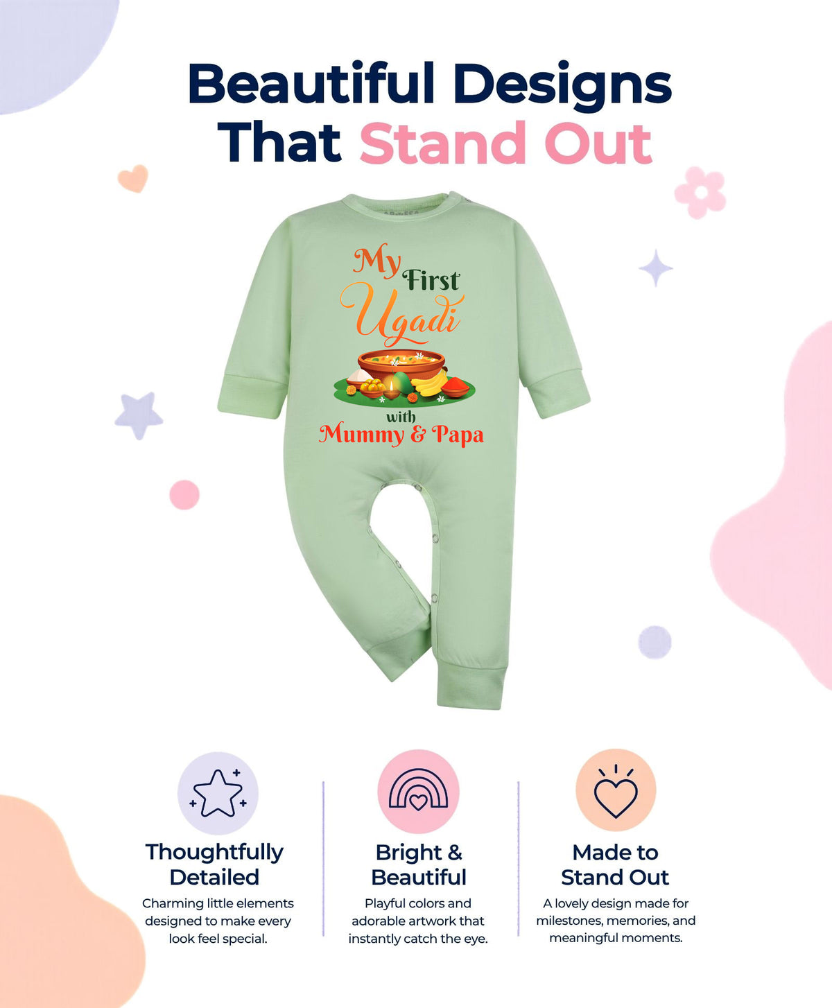 No | My First Ugadi - Jumpsuit