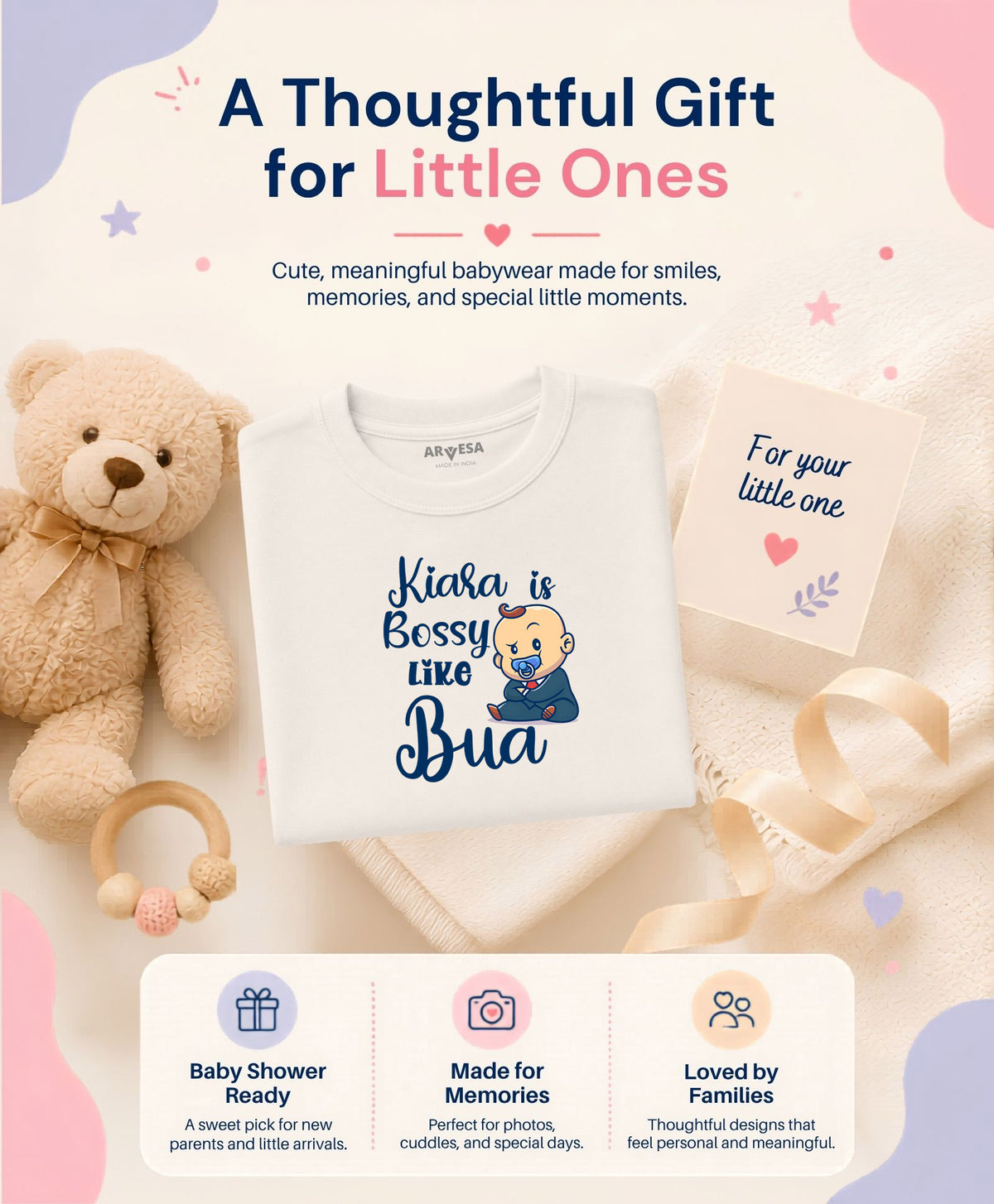 Yes | Bossy Like My Bua - T-shirt