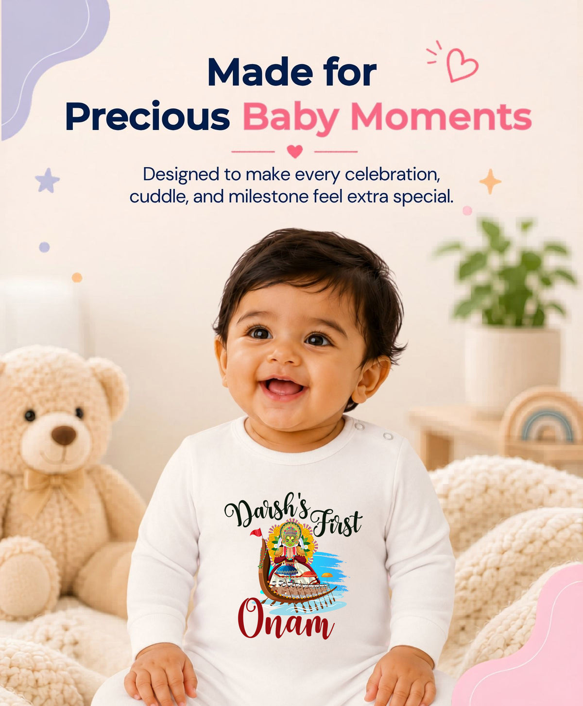 Yes | My First Onam - Jumpsuit