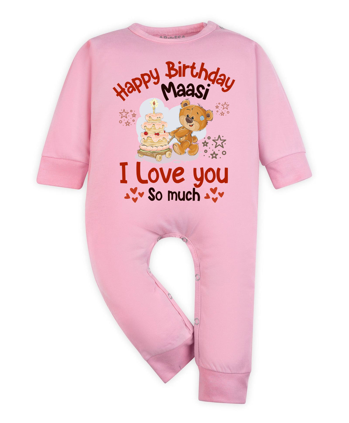 No | Happy Birthday Maasi Family Birthday - Jumpsuit