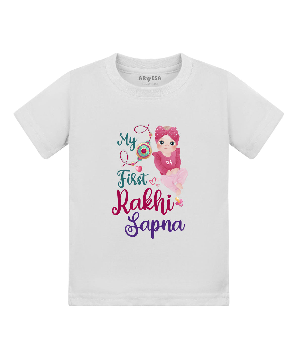 Yes | My First Rakhi - T-shirt