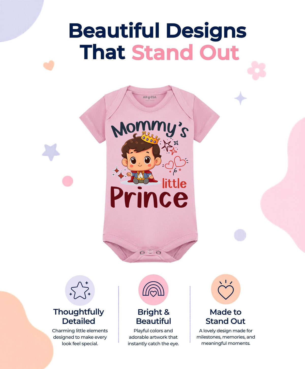 No | Mommy Little Prince - Romper