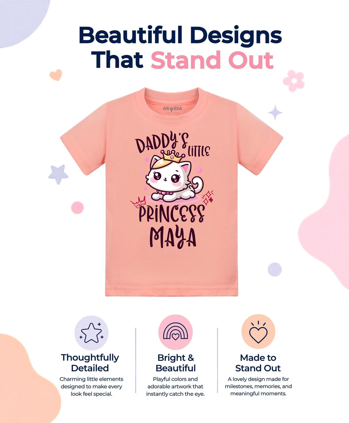 Yes | Daddy Little Princess - T-shirt