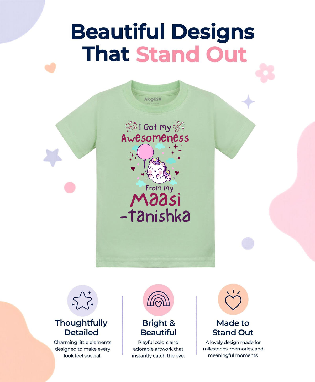 Yes | I Got Awesomeness From Maasi - T-shirt