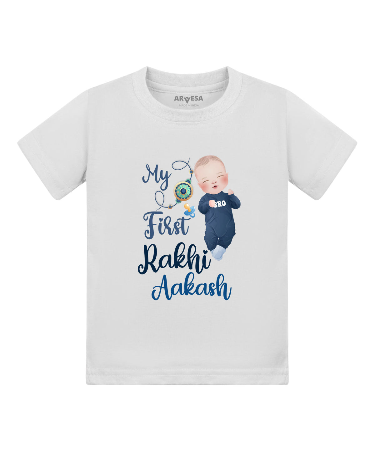 Yes | My First Rakhi - T-shirt