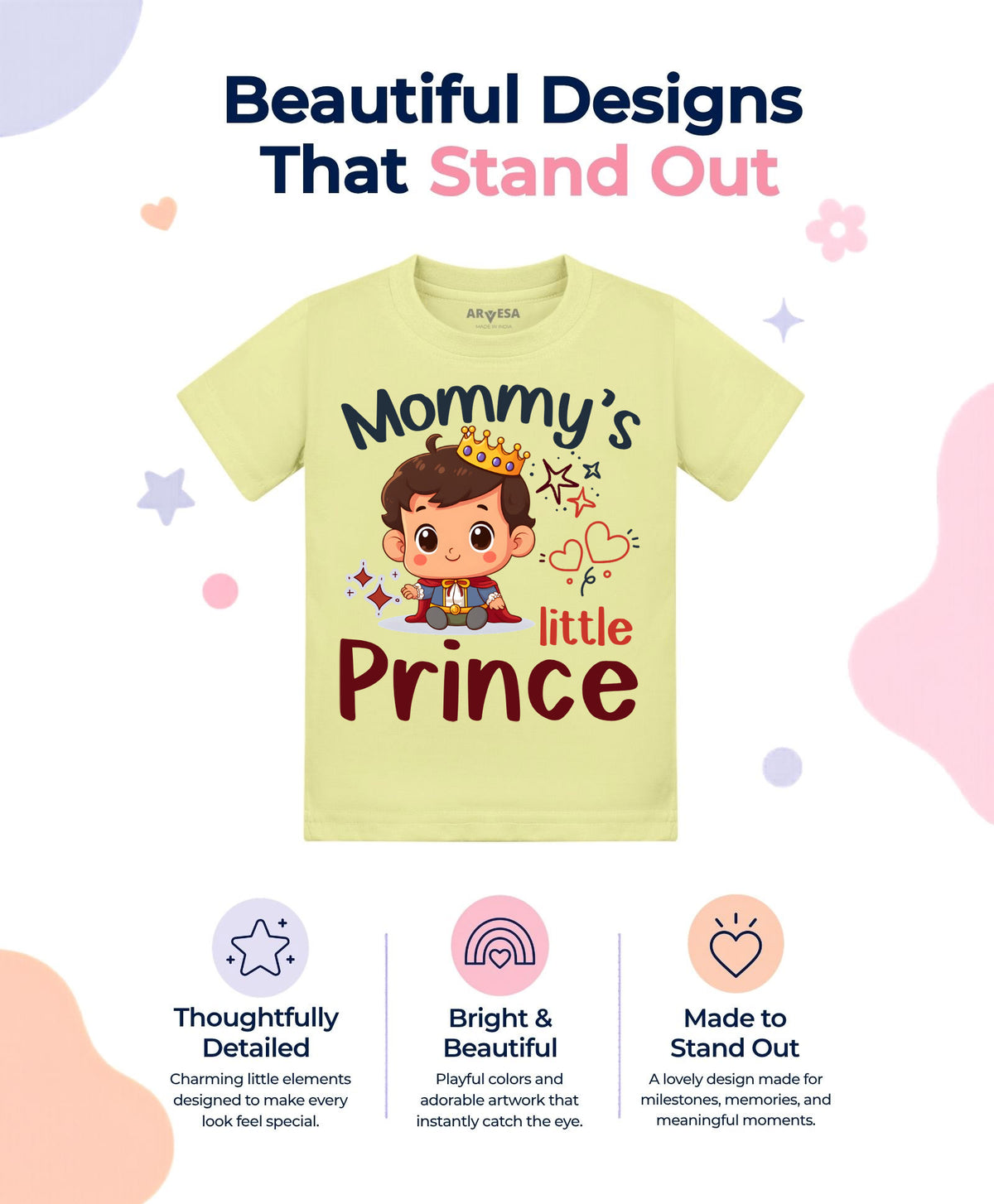 No | Mommy Little Prince - T-shirt
