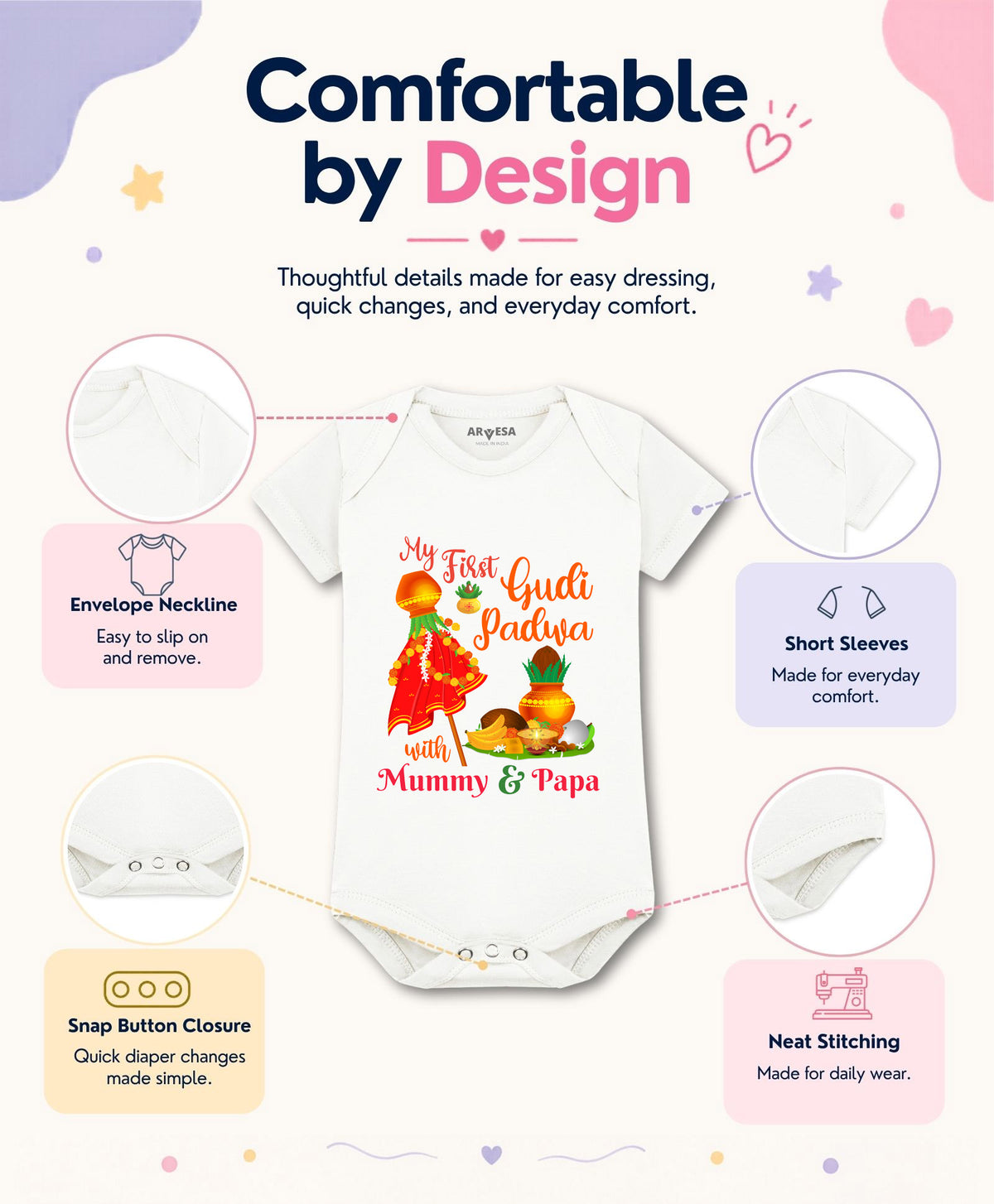 No | My First Gudi Padwa - Romper