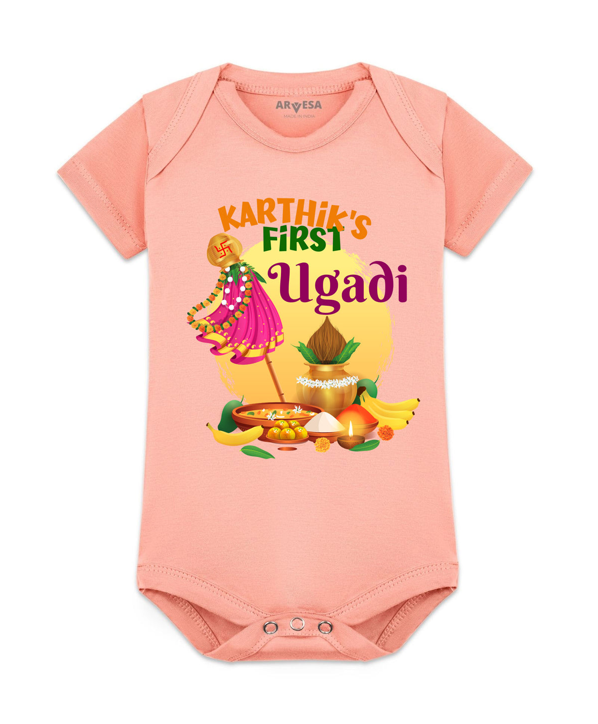 Yes | My First Ugadi - Romper