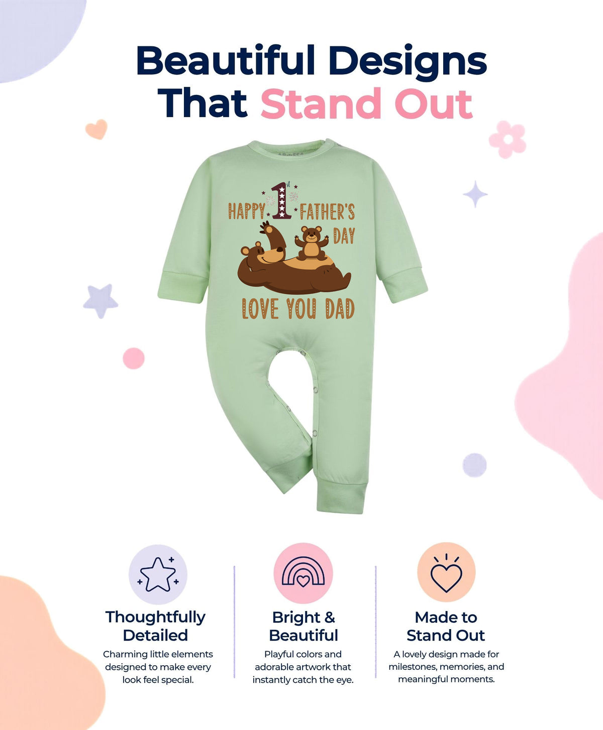 No | Happy Father Days - Jumpsuit