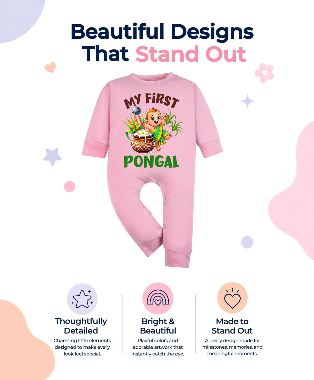 No | My First Pongal - Jumpsuit