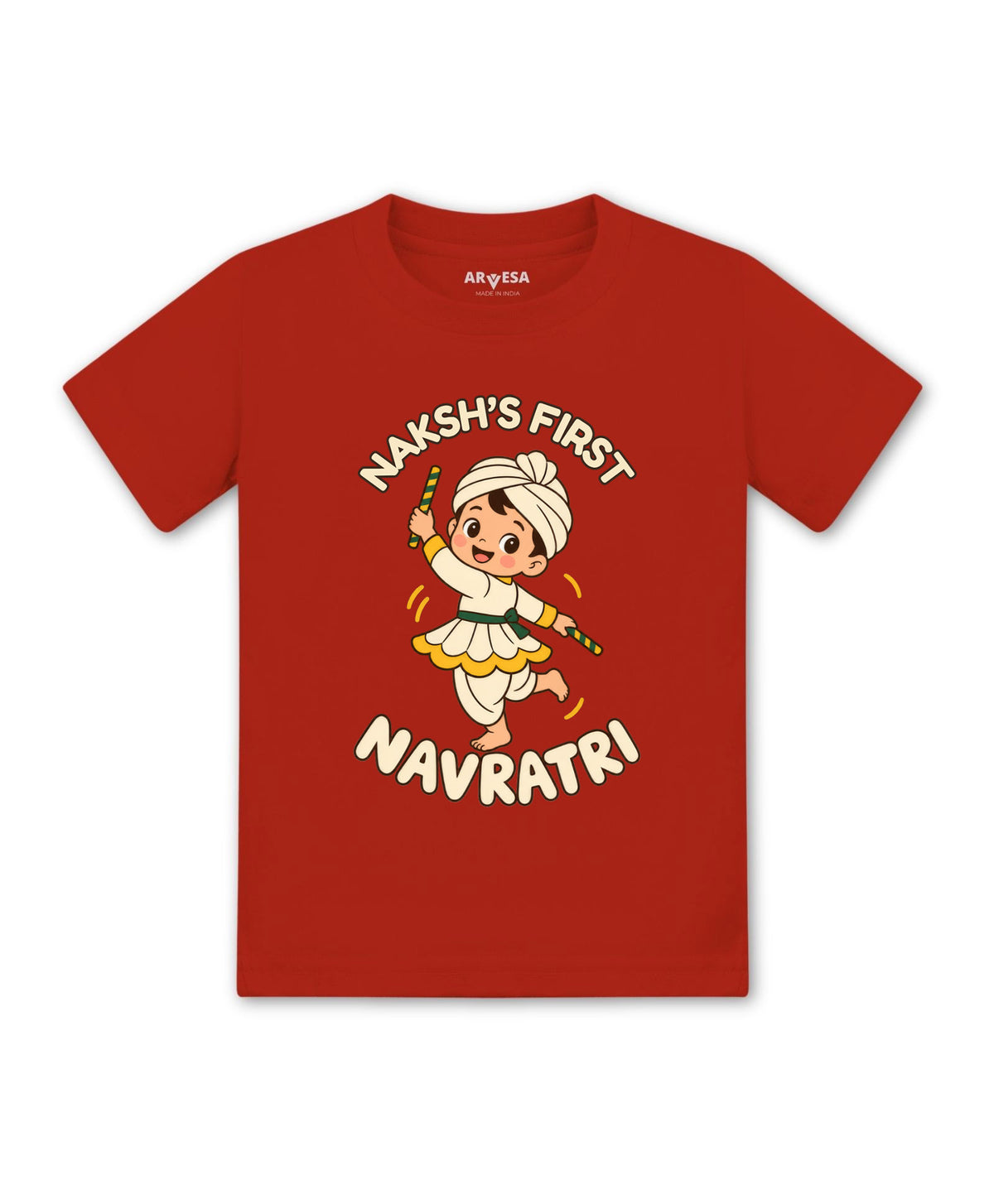 Yes | My First Navratri - T-shirt