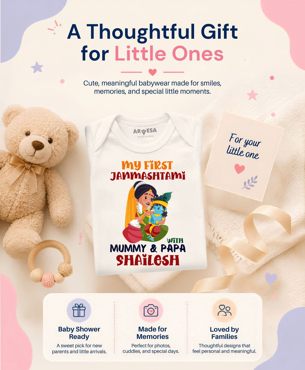 Yes | My First Janmashtami - Romper