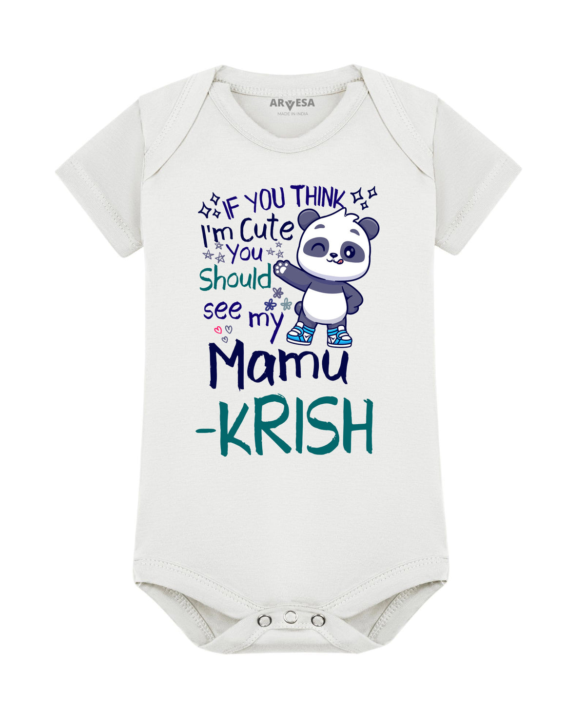 Yes | I Am Cute You Should See My Mamu - Romper