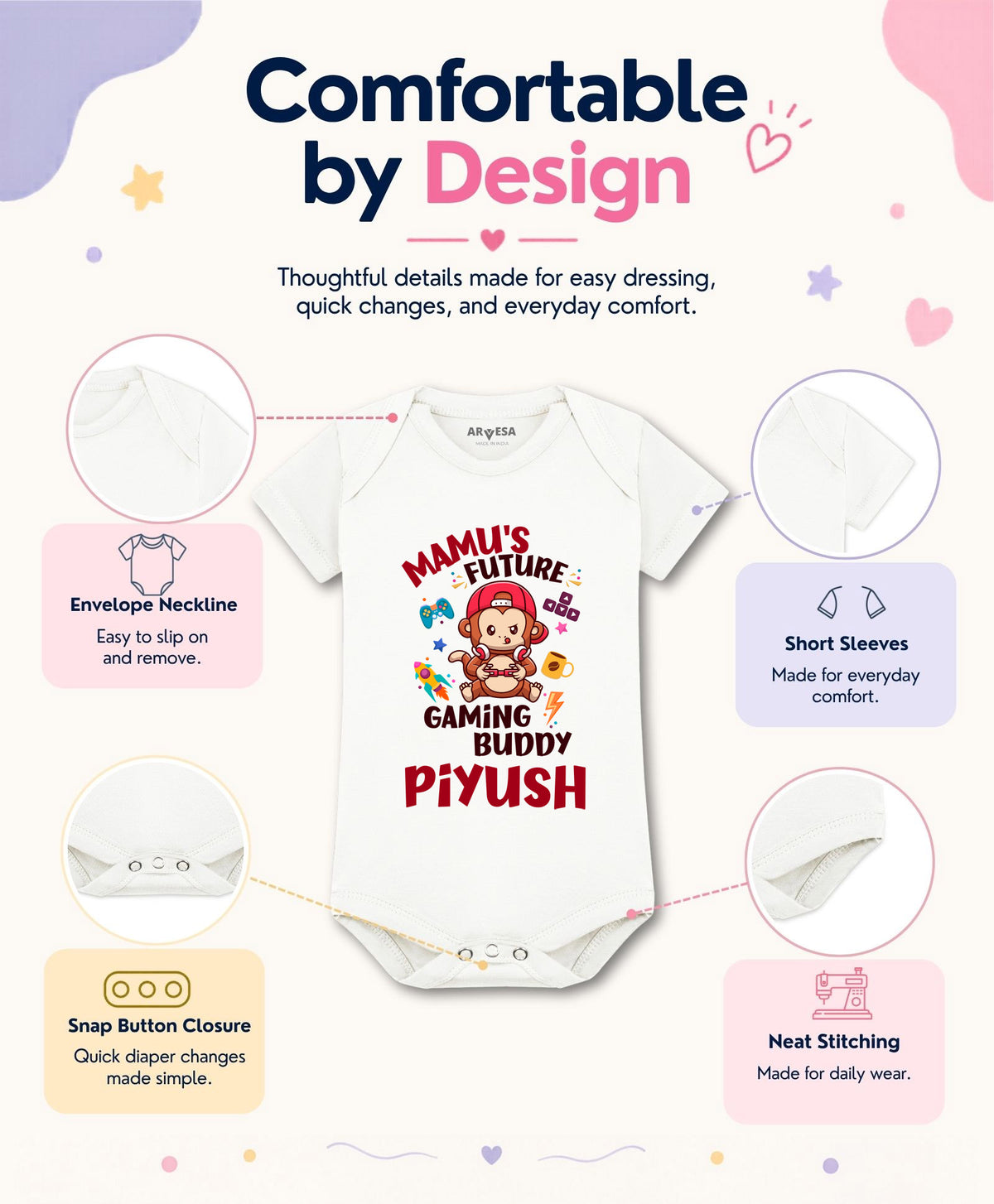 Yes | Mamu Future Gaming Buddy - Romper
