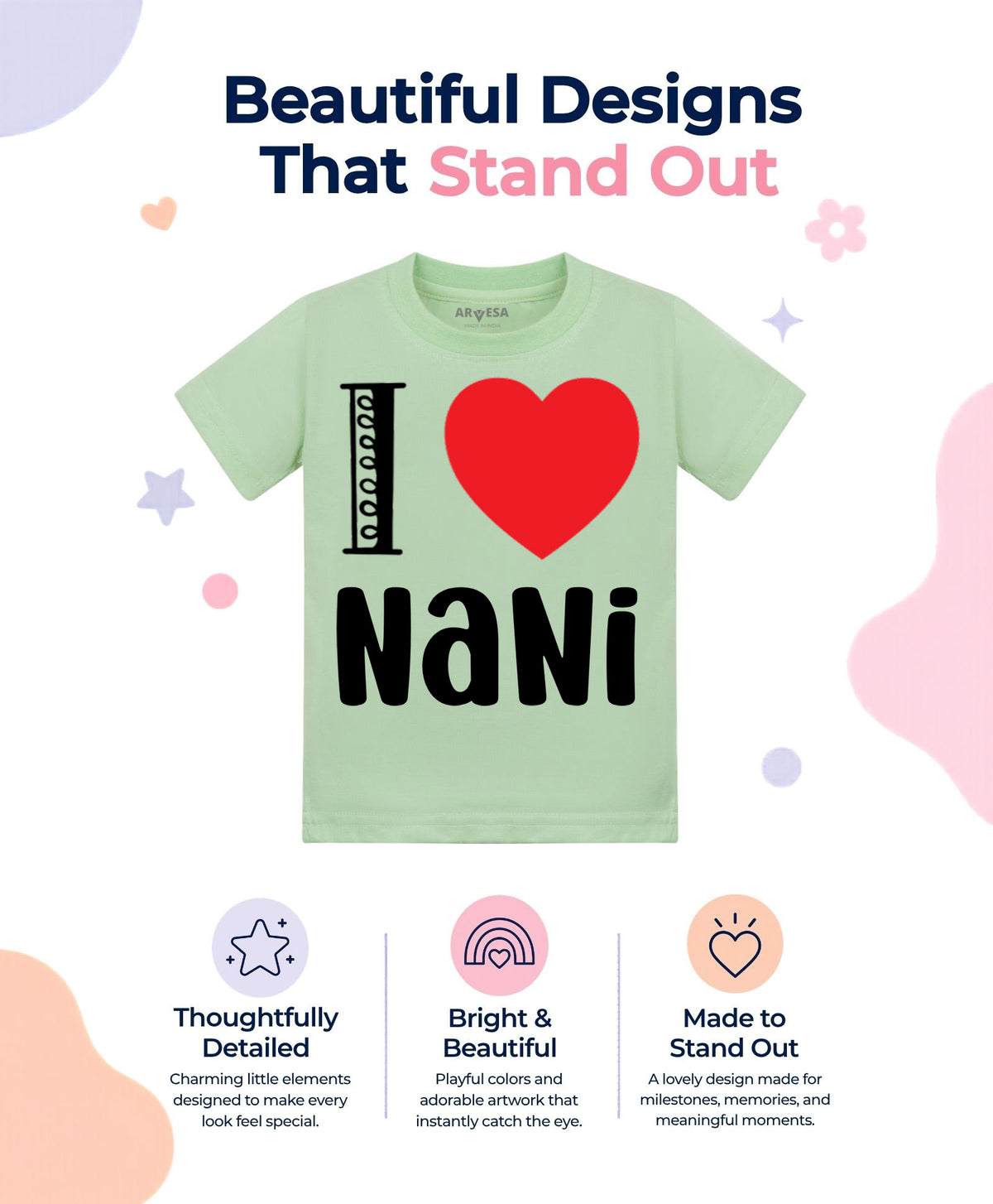 No | I Love Nani Nana Nani - T-shirt