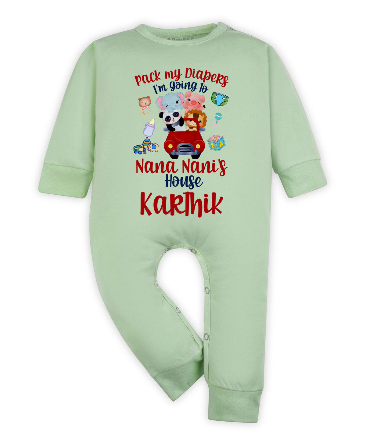 Yes | I Am Going To Nana Nani House - Jumpsuit