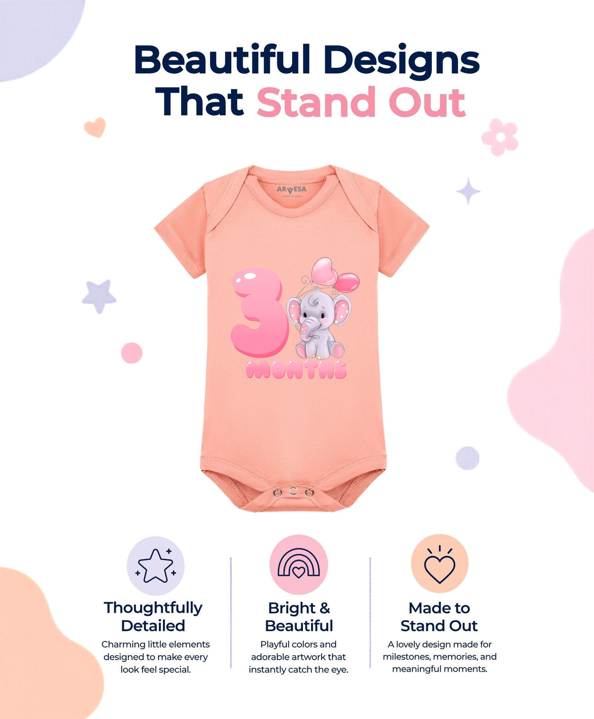 No | 3 Month - Romper