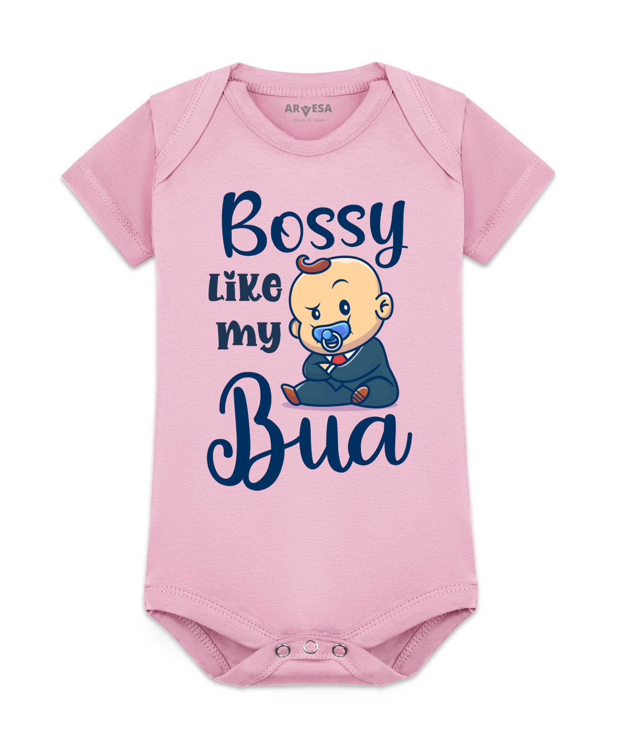 No | Bossy Like My Bua - Romper