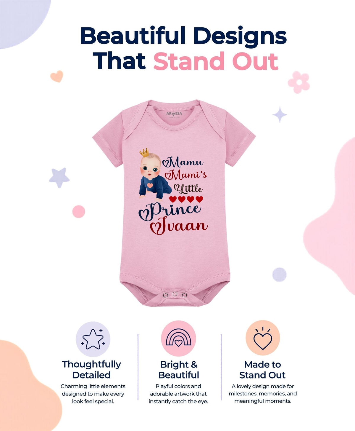 Yes | Mamu Mami'S Little Prince - Romper
