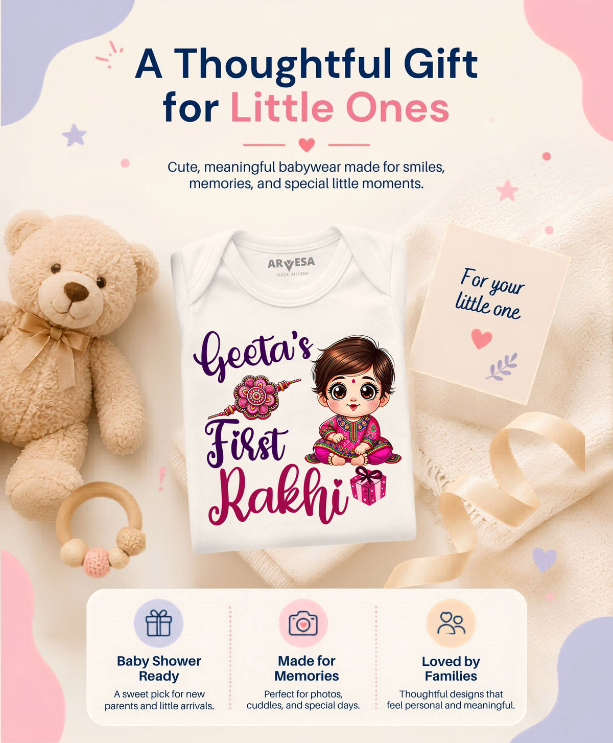 Yes | My First Rakhi - Romper