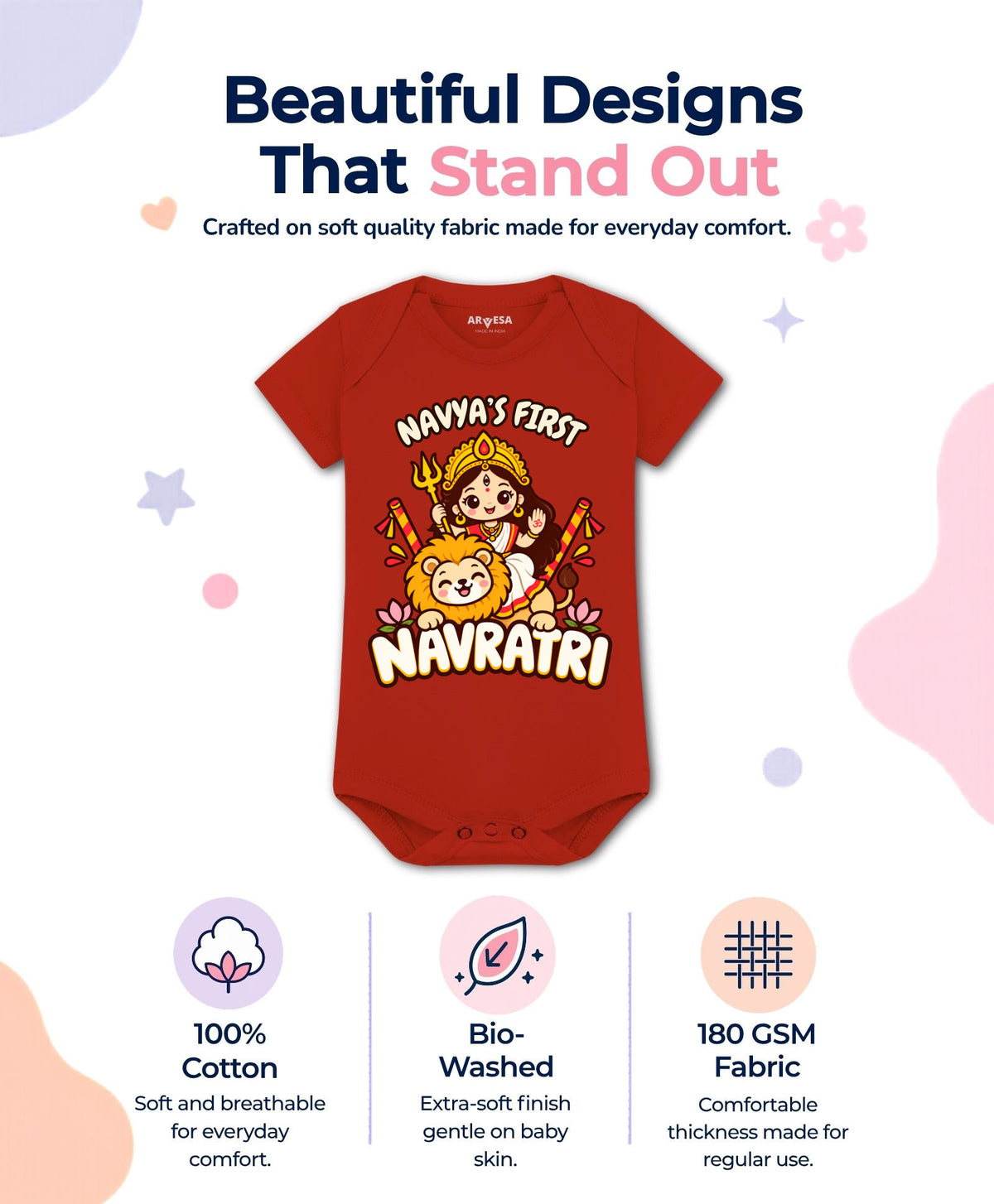Yes | My First Navratri - Romper