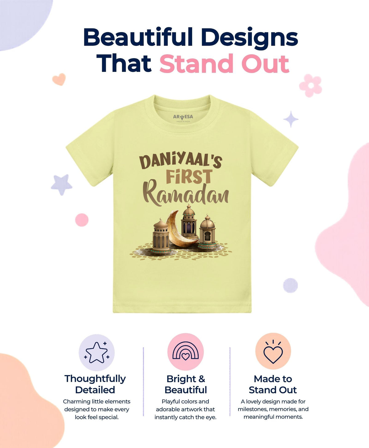 Yes | My First Ramadan - T-shirt