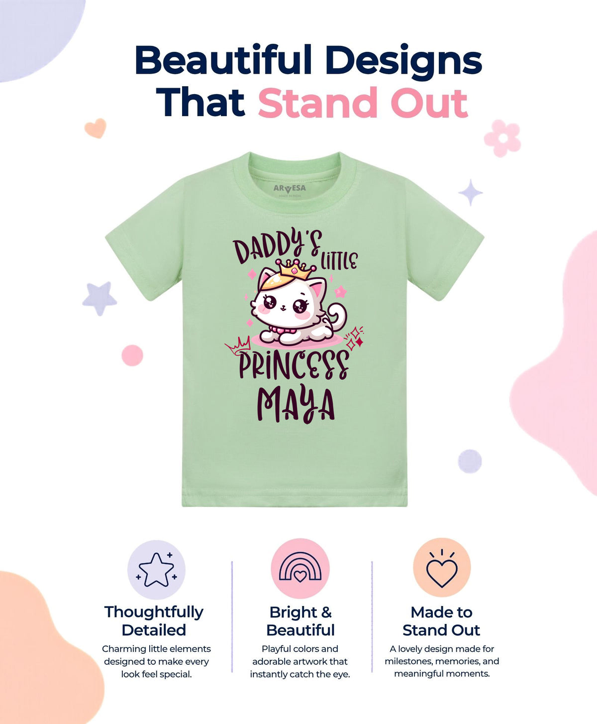 Yes | Daddy Little Princess - T-shirt