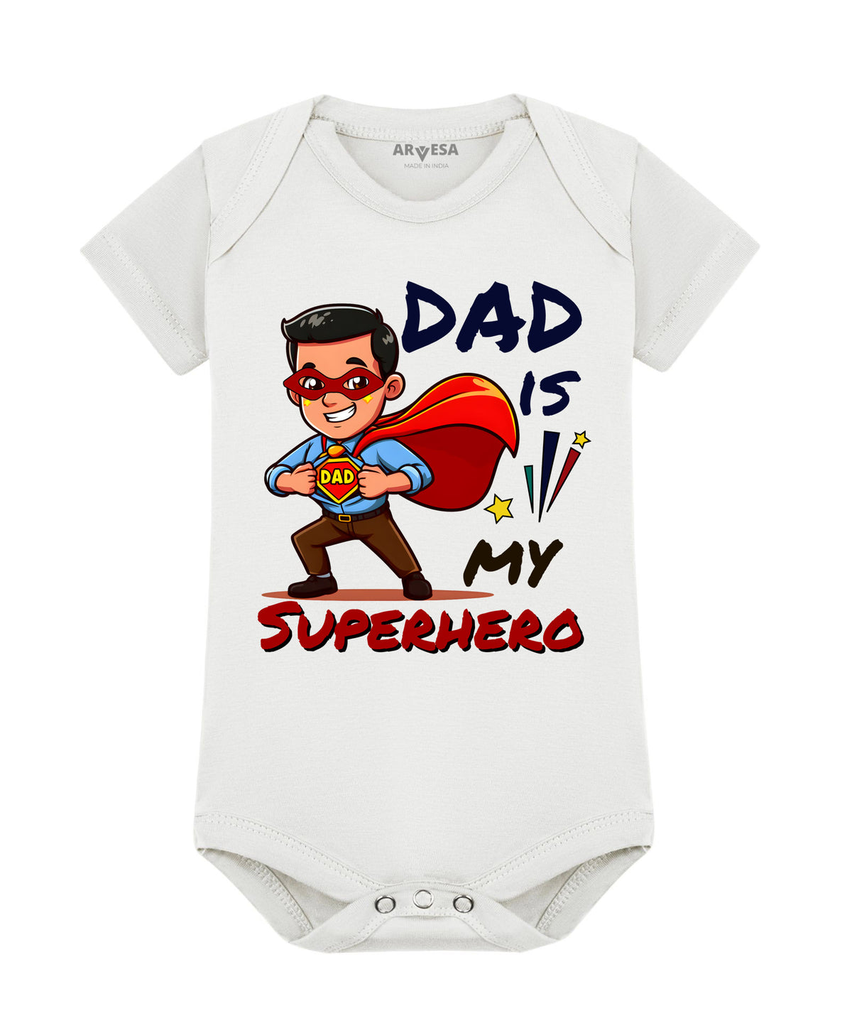 No | Dad Is My Superhero - Romper