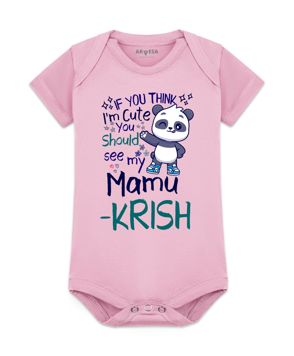 Yes | I Am Cute You Should See My Mamu - Romper