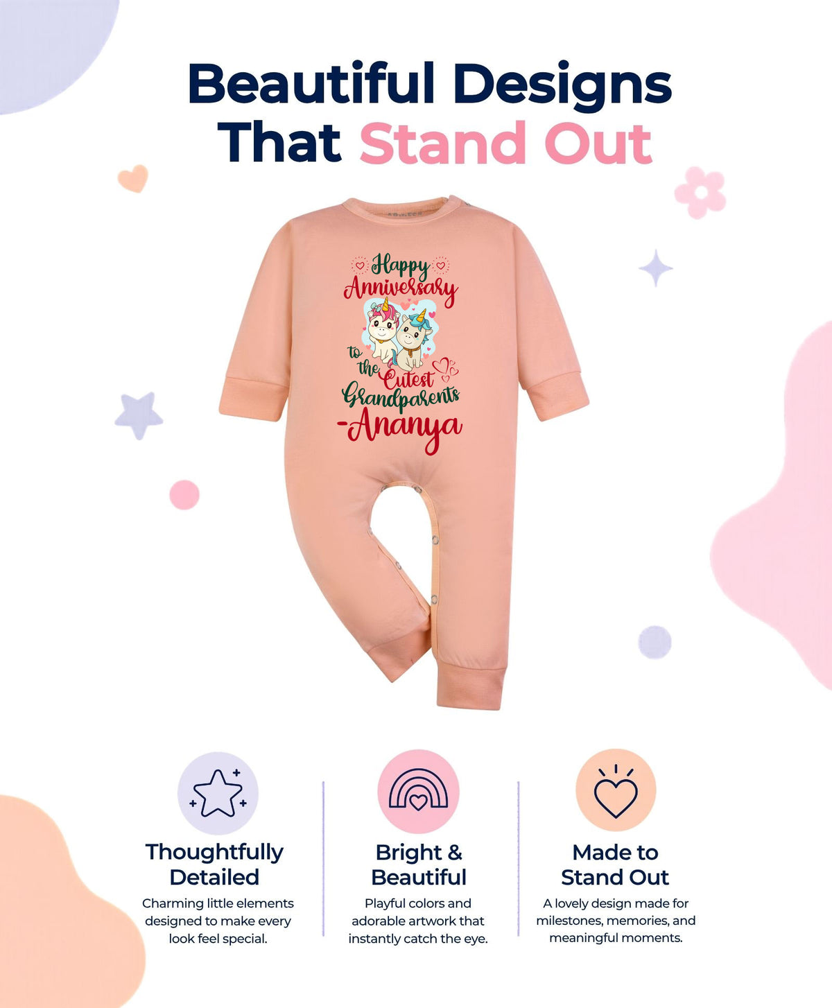 Yes | Happy Anniversay GrandParents Family Anniversary - Jumpsuit