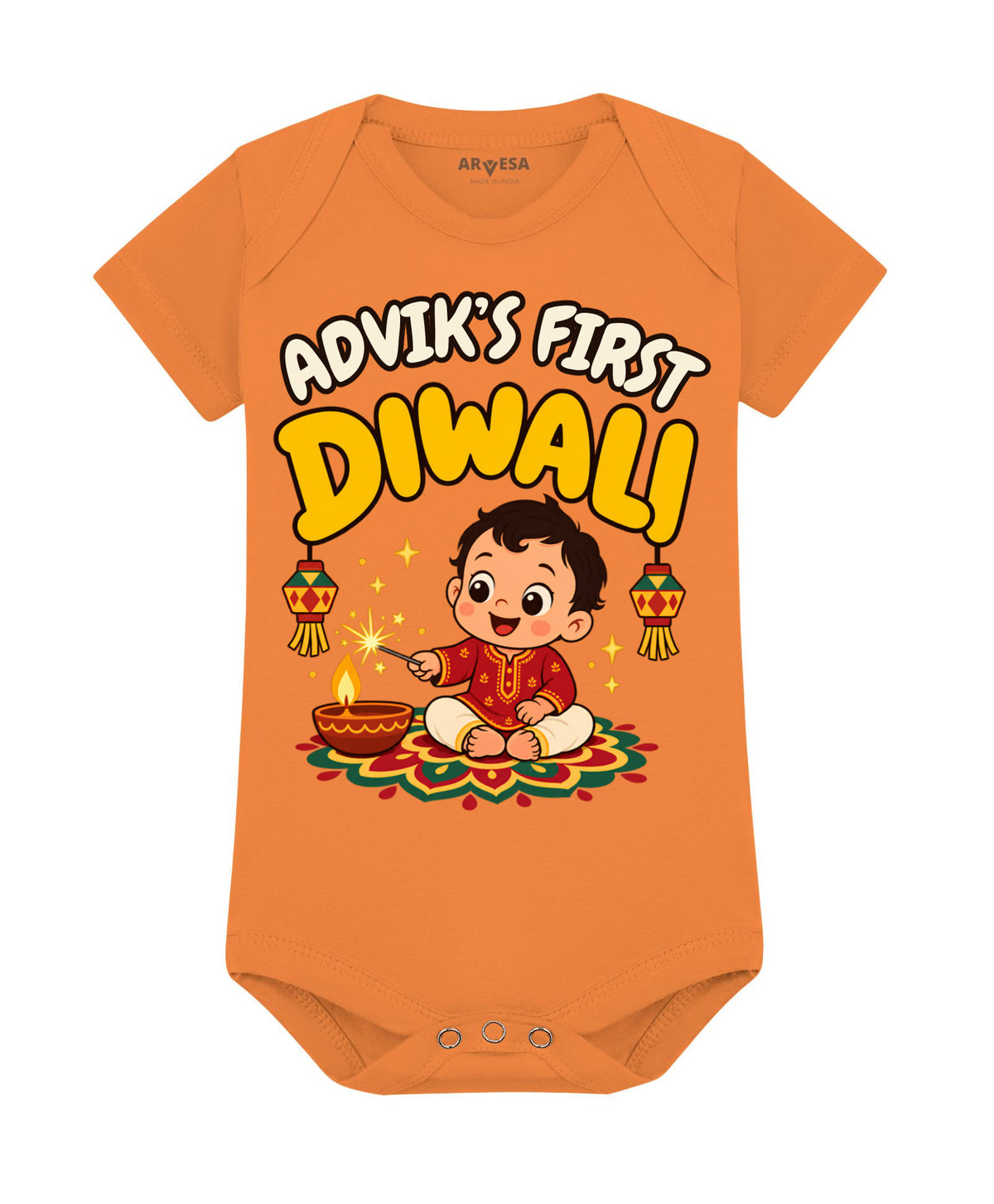 Yes | My First Diwali - Romper