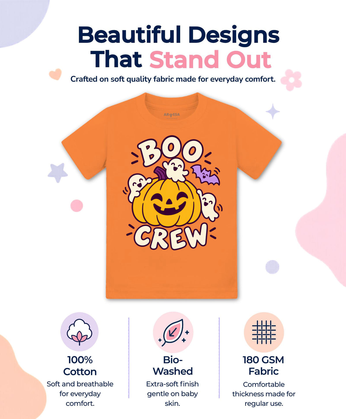 Boo Crew Halloween - T-shirt