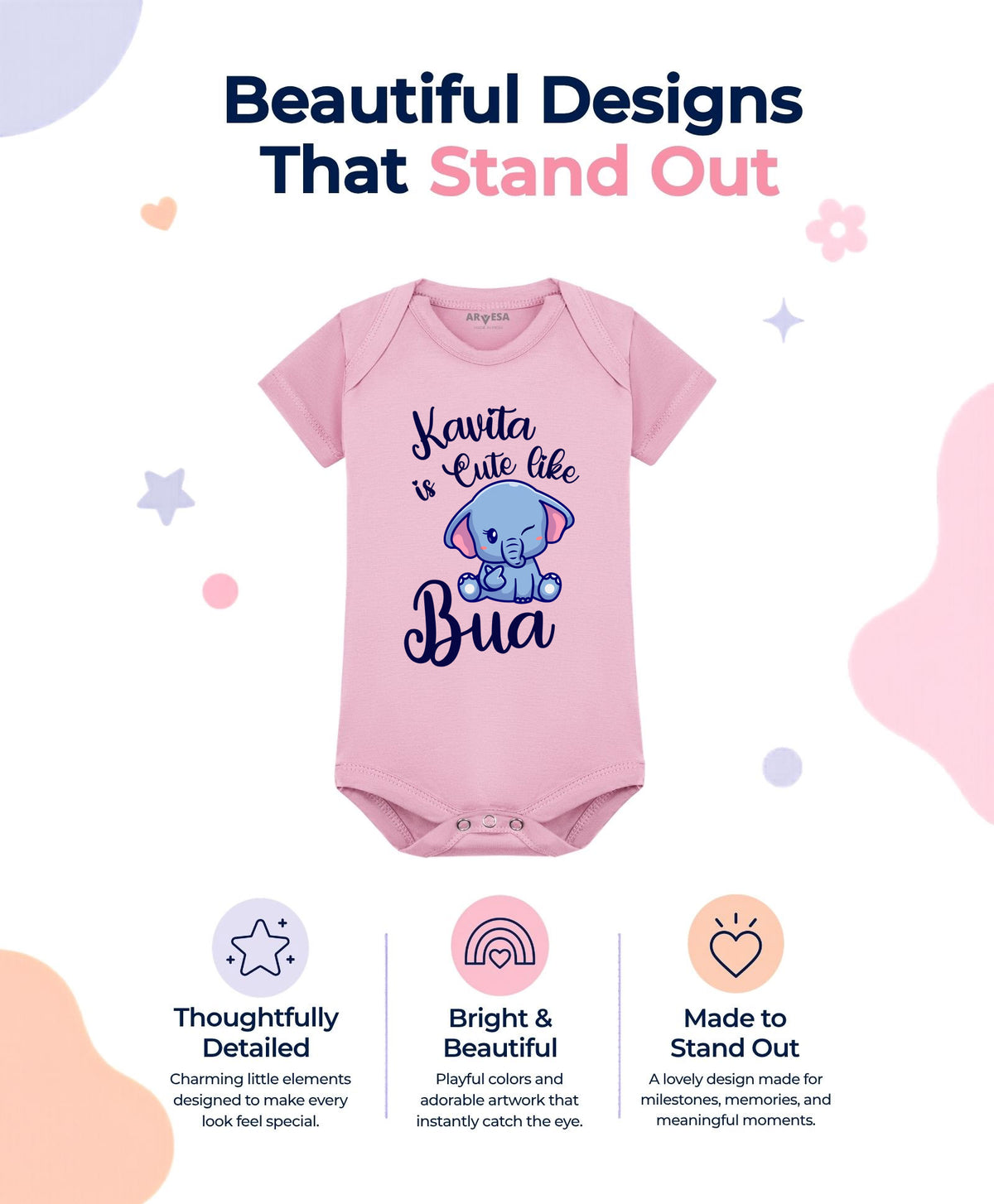 Yes | Cute Like My Bua - Romper