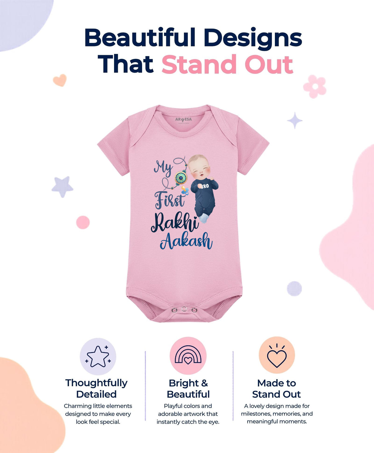 Yes | My First Rakhi - Romper