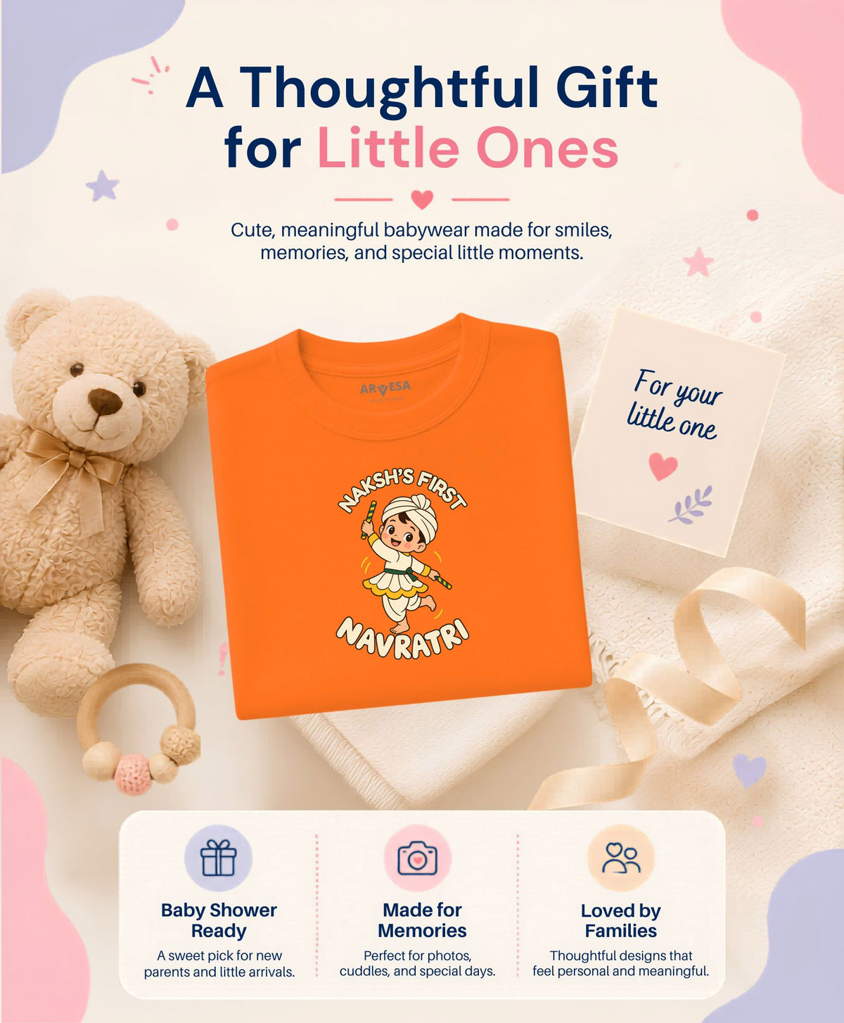 Yes | My First Navratri - T-shirt