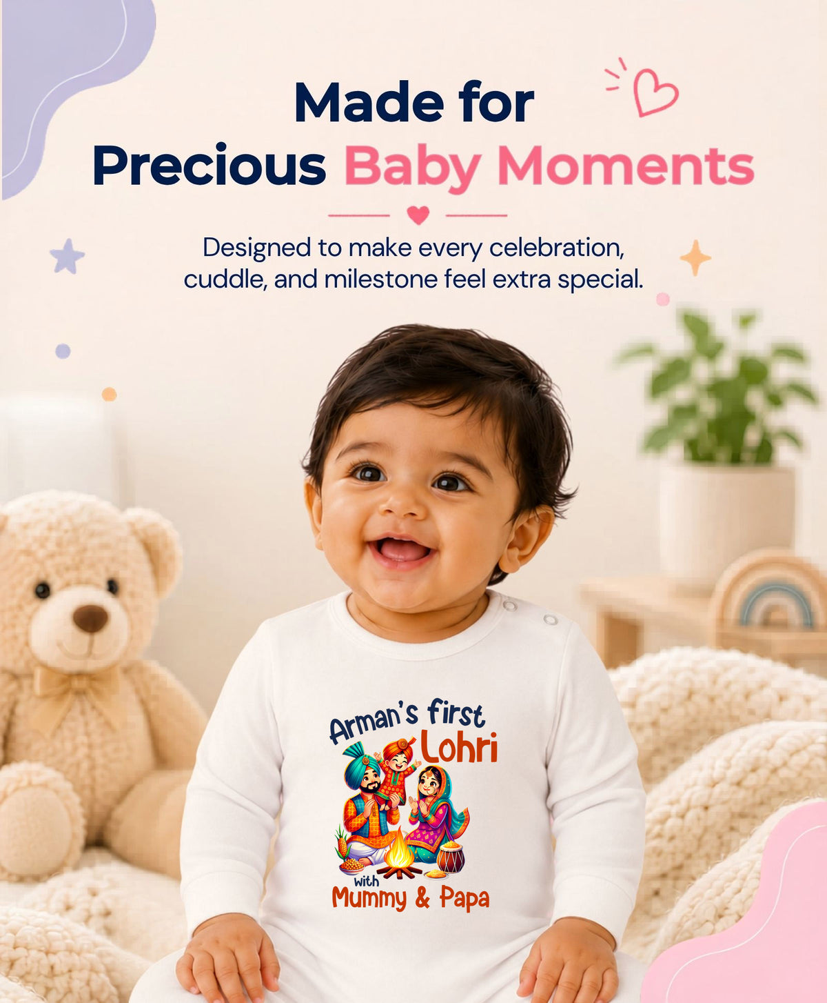 Yes | My First Lohri - Jumpsuit