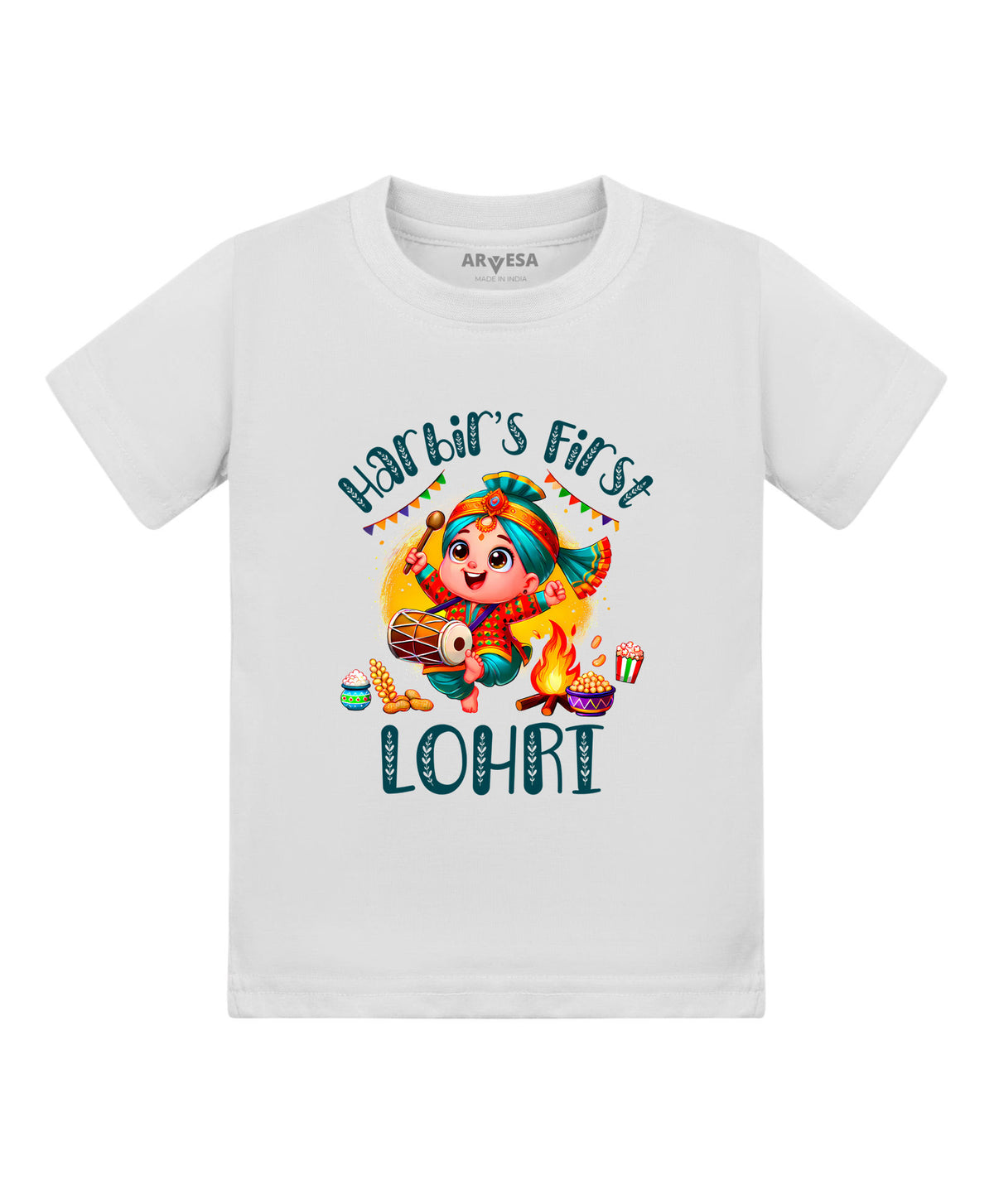Yes | My First Lohri - T-shirt